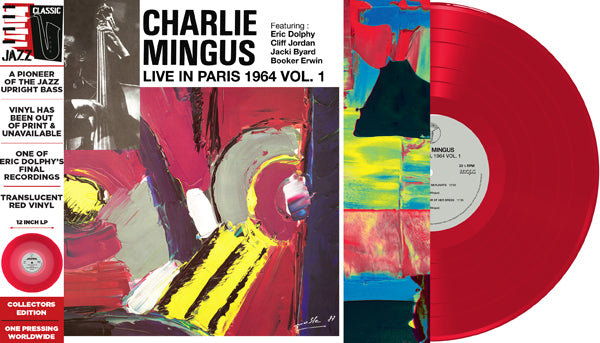 Charlie Mingus | Live In Paris Vol.1 (Red Vinyl) | LP