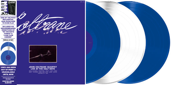 John Coltrane | Live At The Half Note (Blue/White Vinyl 3lp) | 3LP
