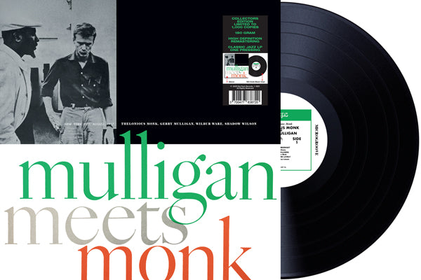 Thelonious Monk And Gerry Mulligan | Mulligan Meets Monk | LP