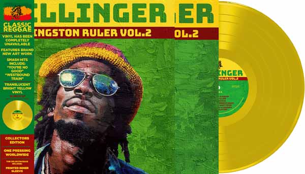 Dillinger | Kingston Ruler Vol.2 (Ltd.Yellow Vinyl) | LP