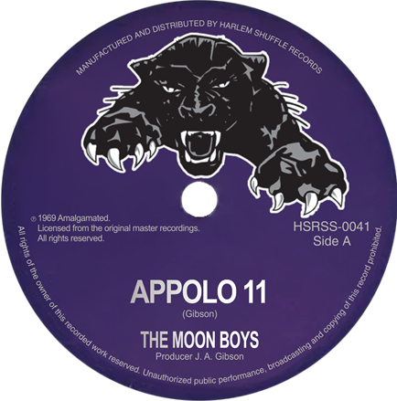 Moon Boys | Appolo 11 b/w Pioneers / Love Love Everyday (7in) | 1LP