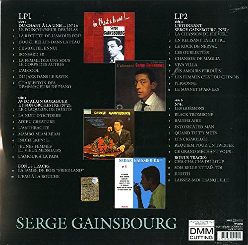 Gainsbourg, Serge | Incomparable | 2LP front cover