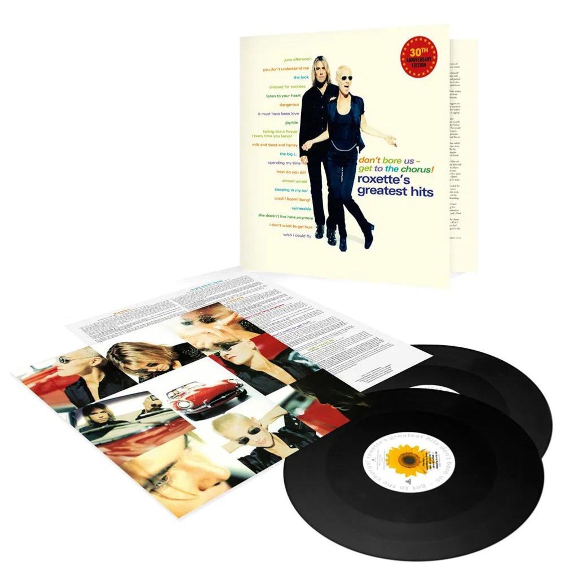 Roxette | Don't Bore Us-Get to the Chorus (30thAnni) | 2LP Gatefold Sleeve front cover