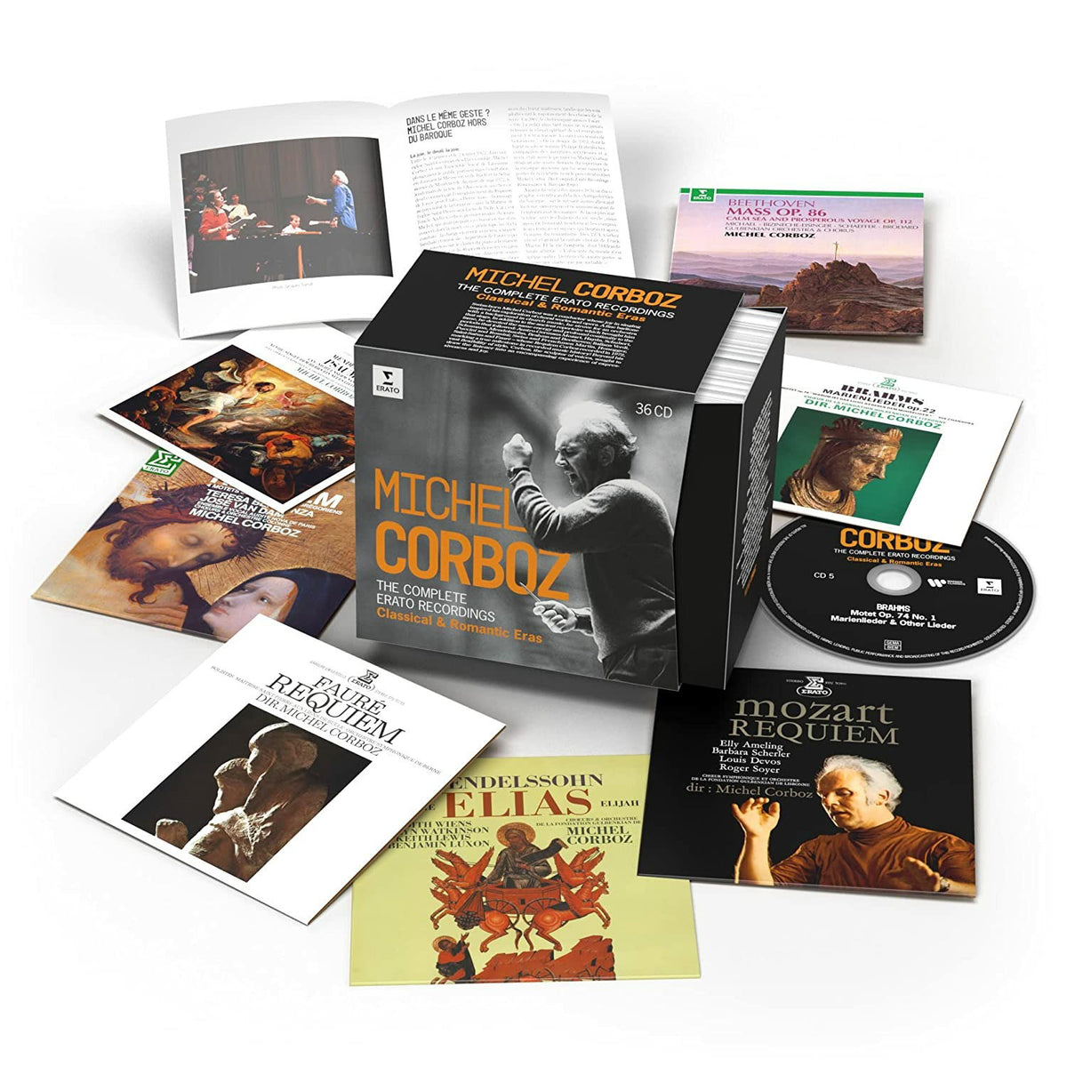 Michel Corboz | The Complete Erato Recordings: Classical & Romantic Era | 3CD
