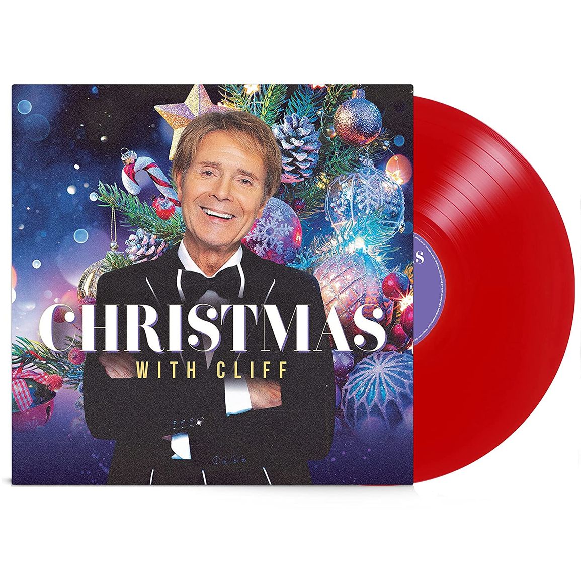 Richard, Cliff | Christmas With Cliff | 1LP Coloured Vinyl Red front cover