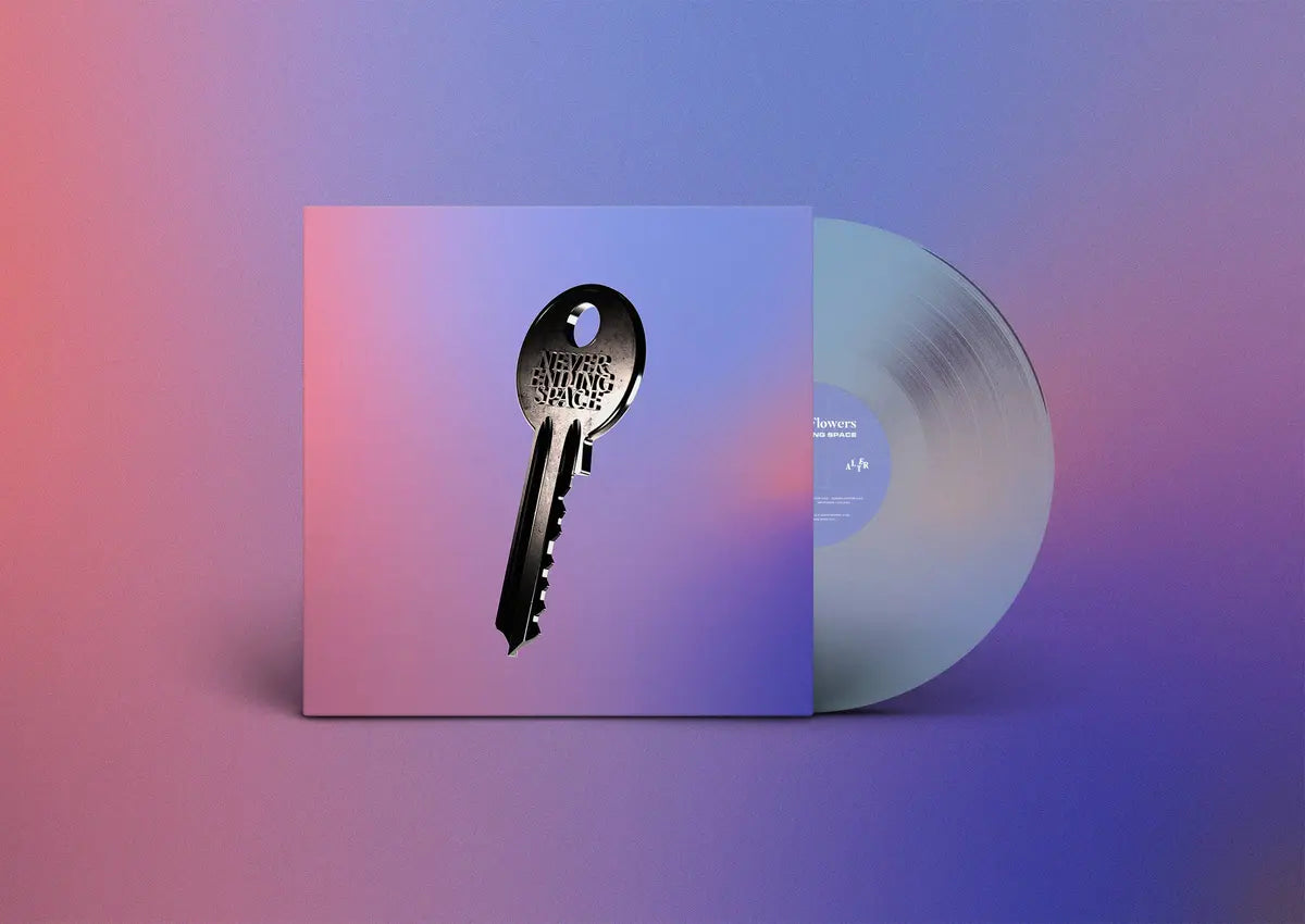 Chain of Flowers | Never Ending Space (Transparent Blue Vinyl) | 1LP