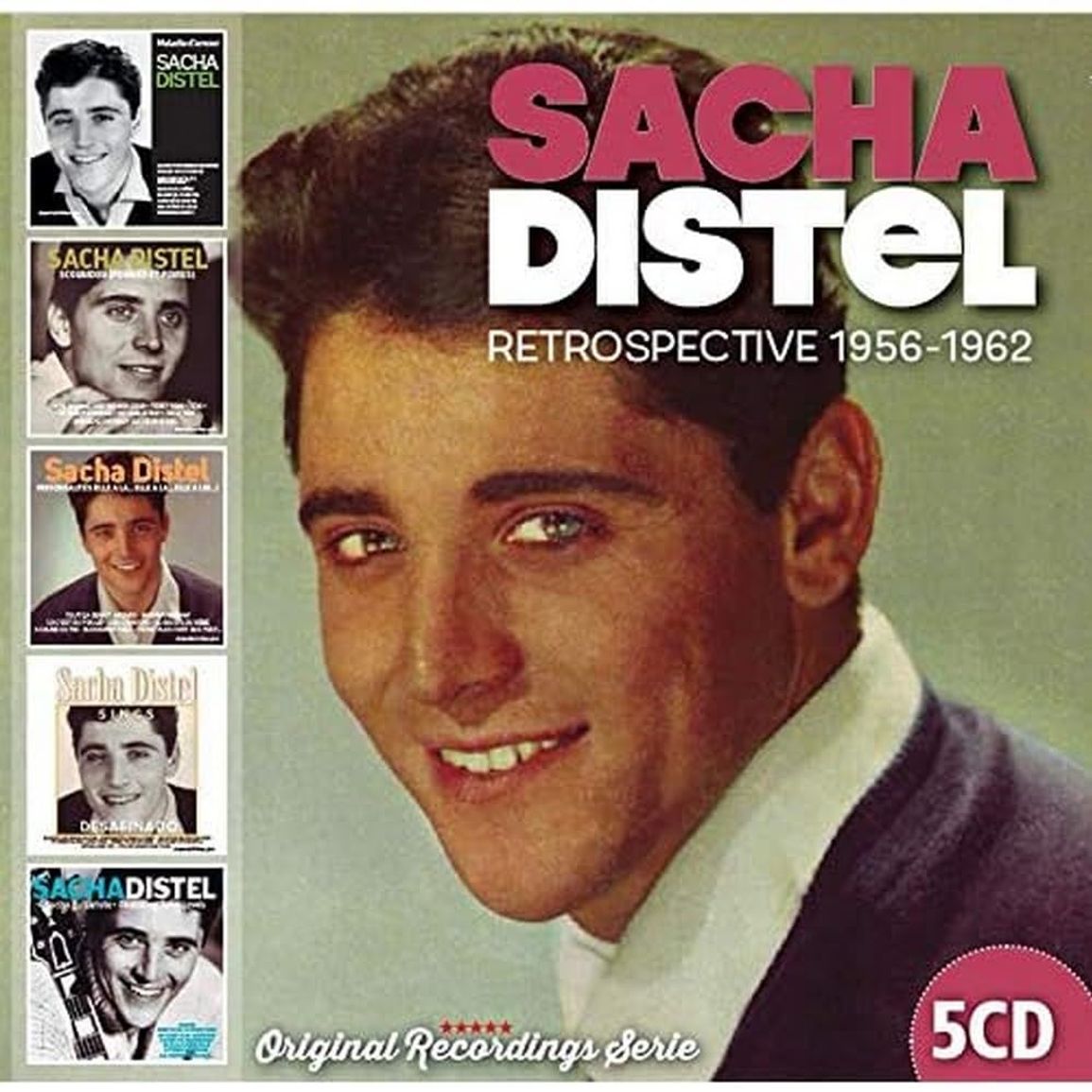 Sacha Distel Retrospective 1956-1962 (5CD BOX) |  | CD front cover