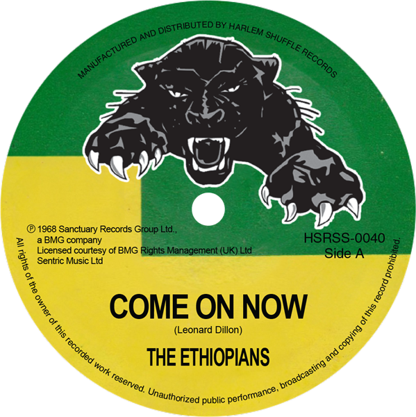 Ethiopians, The Come On Now | Sh’Boom (7in) | 1LP