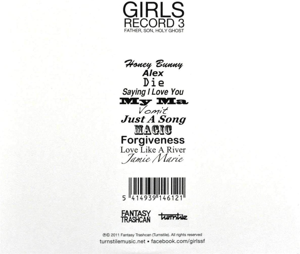 Girls | Father Son Holy Ghost Digipack | CD