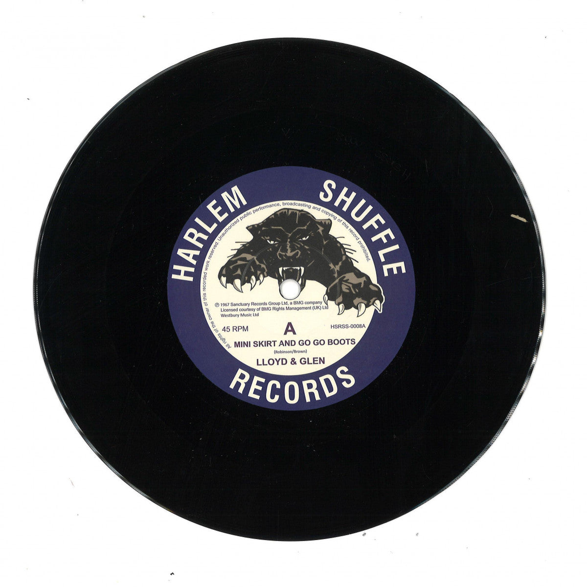Lloyd & Glen | Mini Skirt & Go Go Boots / What You've Got | 7" Single front cover