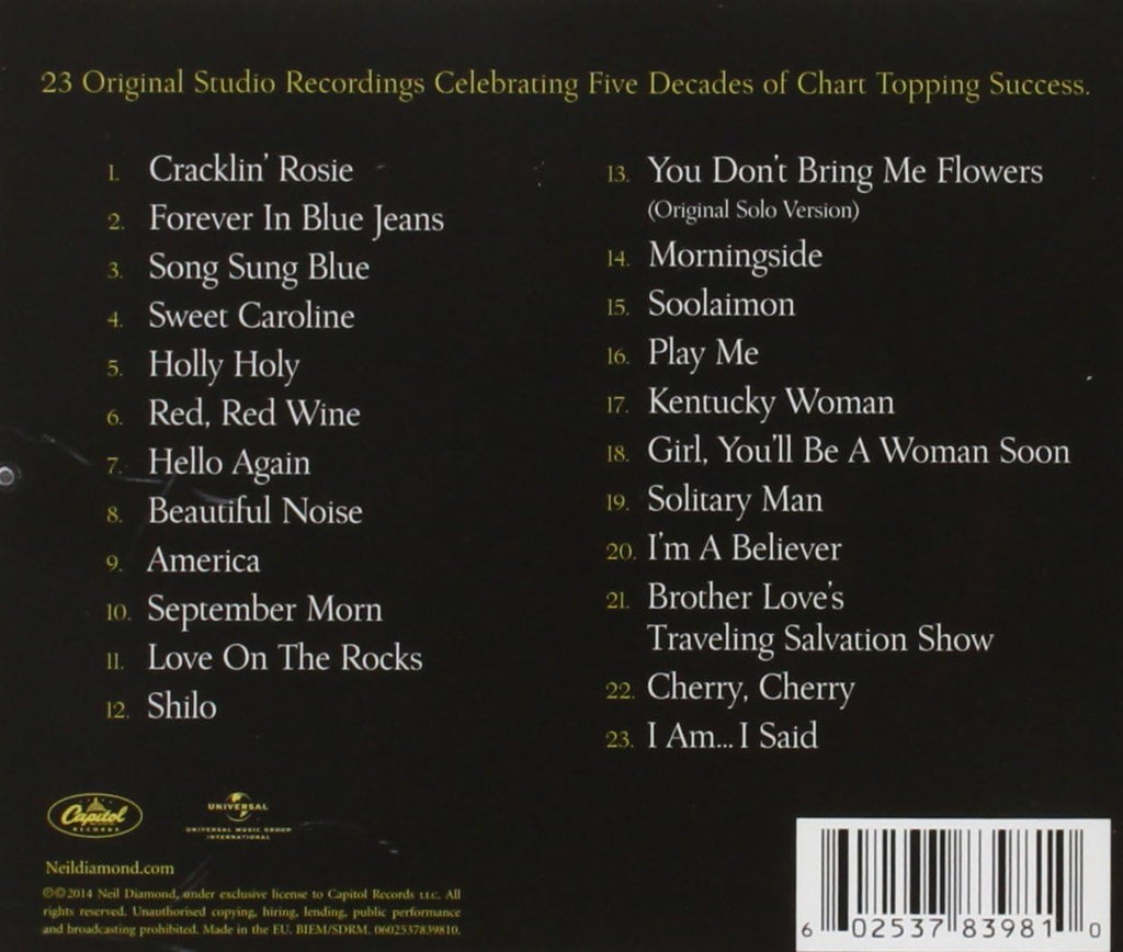 Neil Diamond | All Time Greatest Hits | CD