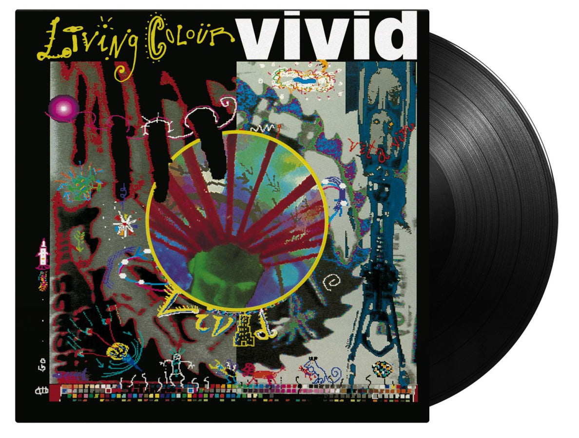 Living Colour - Vivid vinyl cover