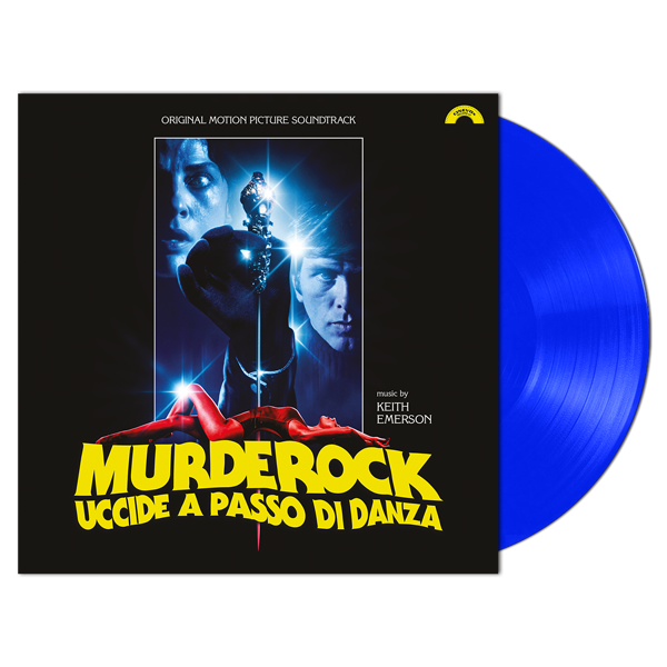 Emerson, Keith | Murderock | 1LP Coloured Vinyl Blue front cover