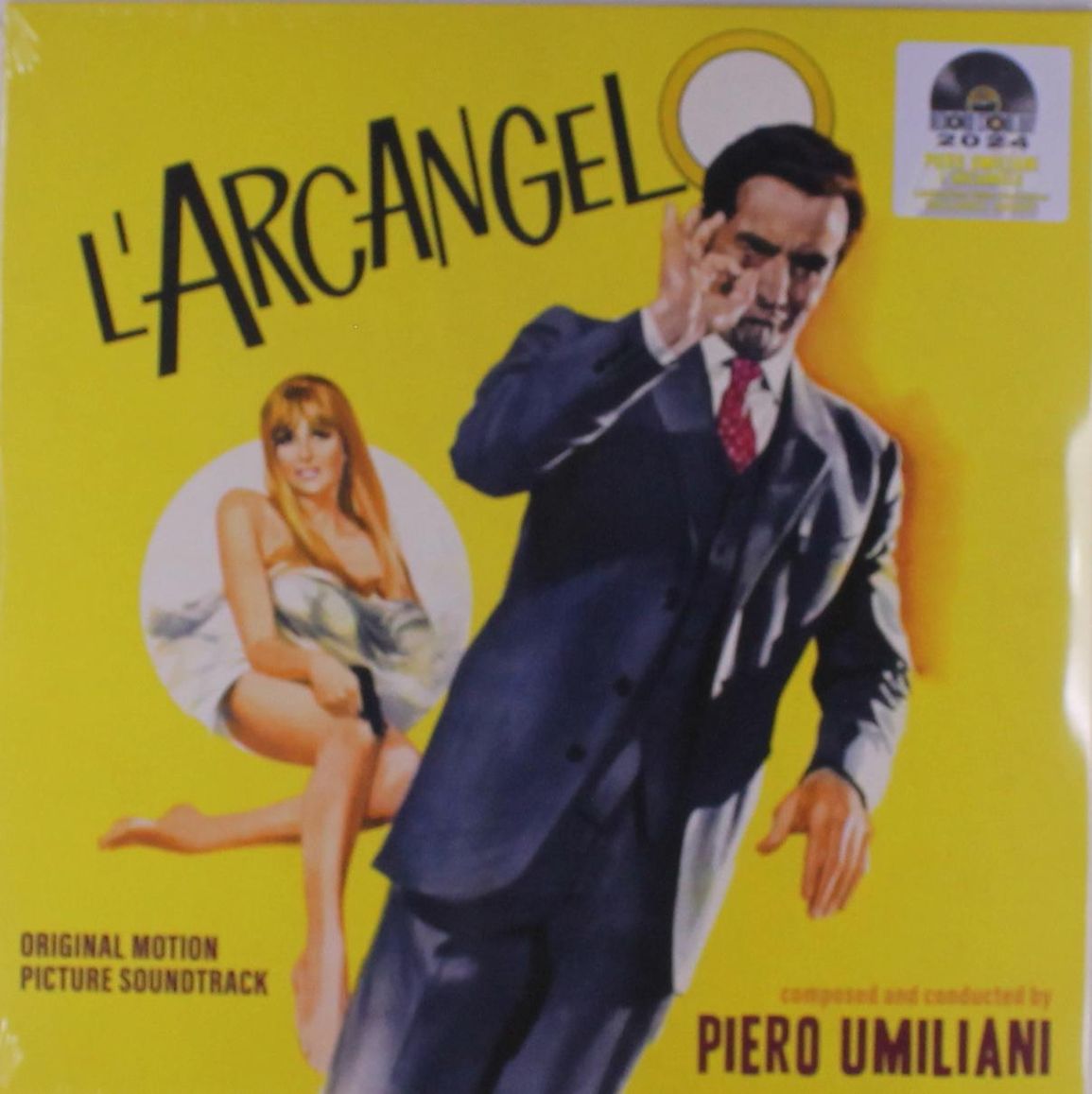 Piero Umiliani | L’Arcangelo OST RSD24 | 1LP Coloured Vinyl Yellow insert front cover