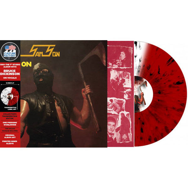 Samson | Head On (Red/Clear Splatter Effect Vinyl) | LP