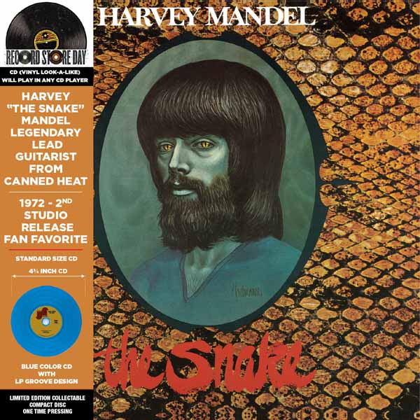 Harvey Mandel | The Snake (Vinyl Replica Cd) (Rsd 2025) | CD
