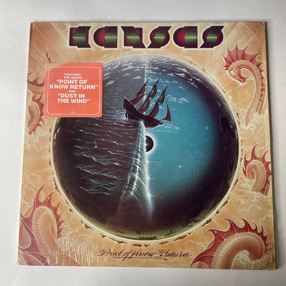 Kansas | Point Of Know Return | 1LP front cover