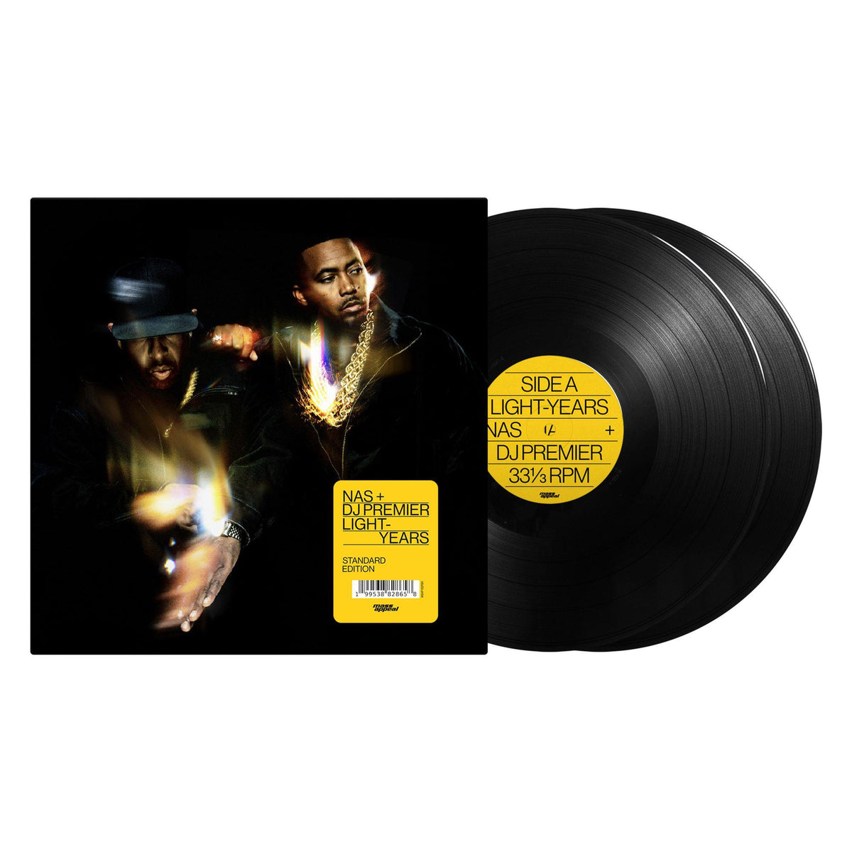 Nas & Dj Premier | Light-Years (ALT COVER) | 2LP Gatefold Sleeve front cover