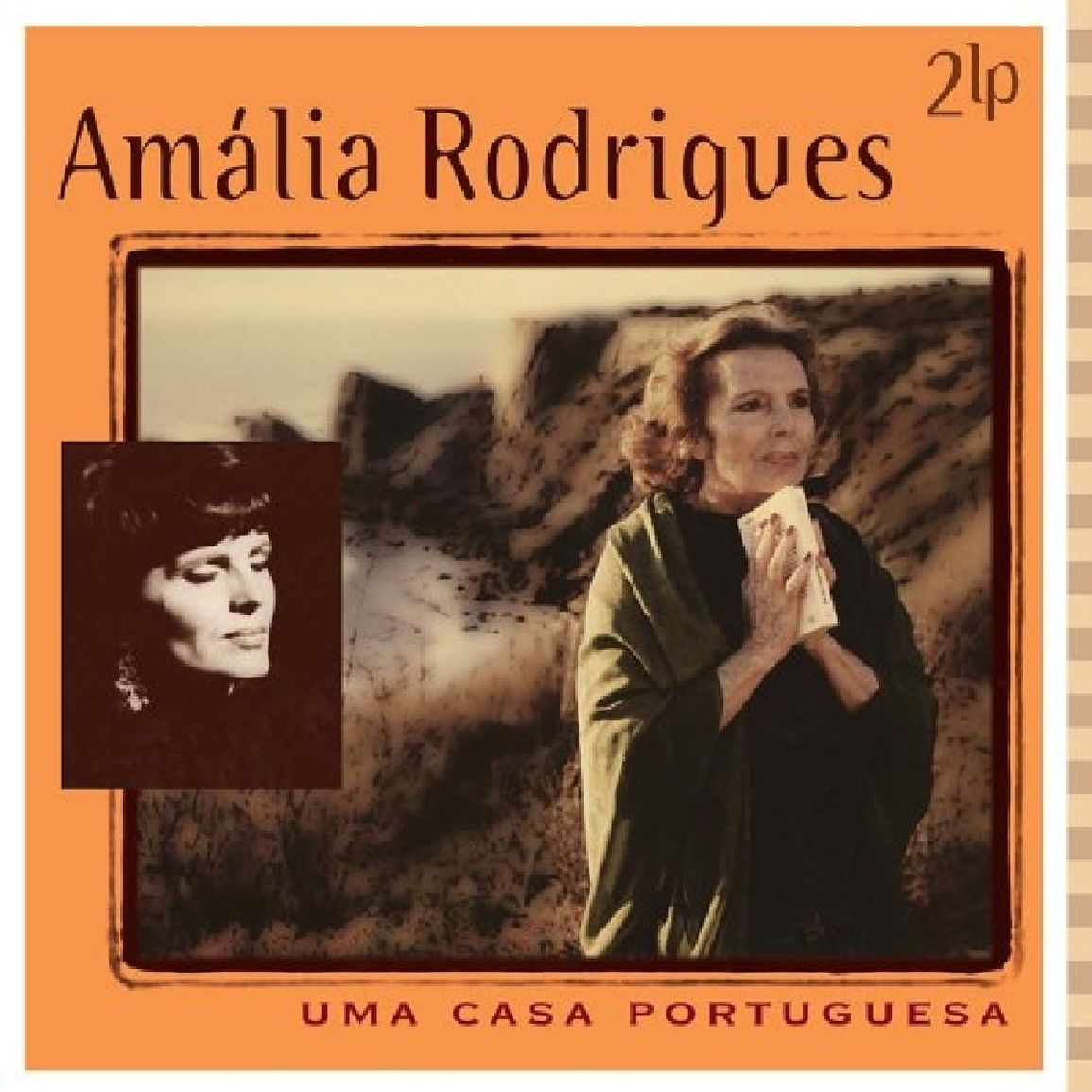 Rodrigues, Amalia | Uma Casa Portuguesa | 2LP front cover