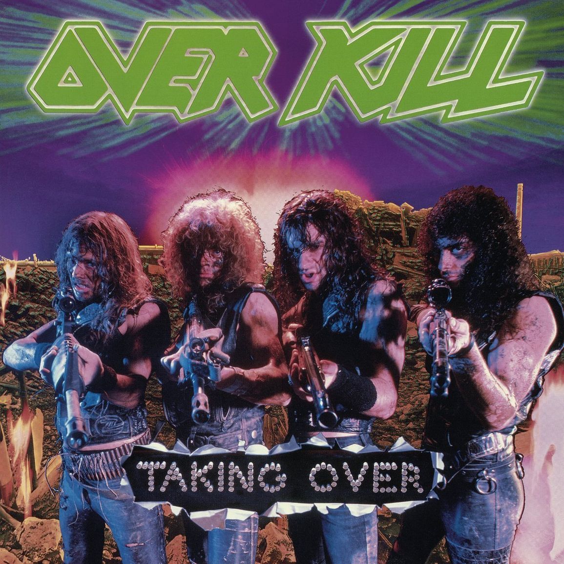 Overkill | Taking Over | 1LP front cover