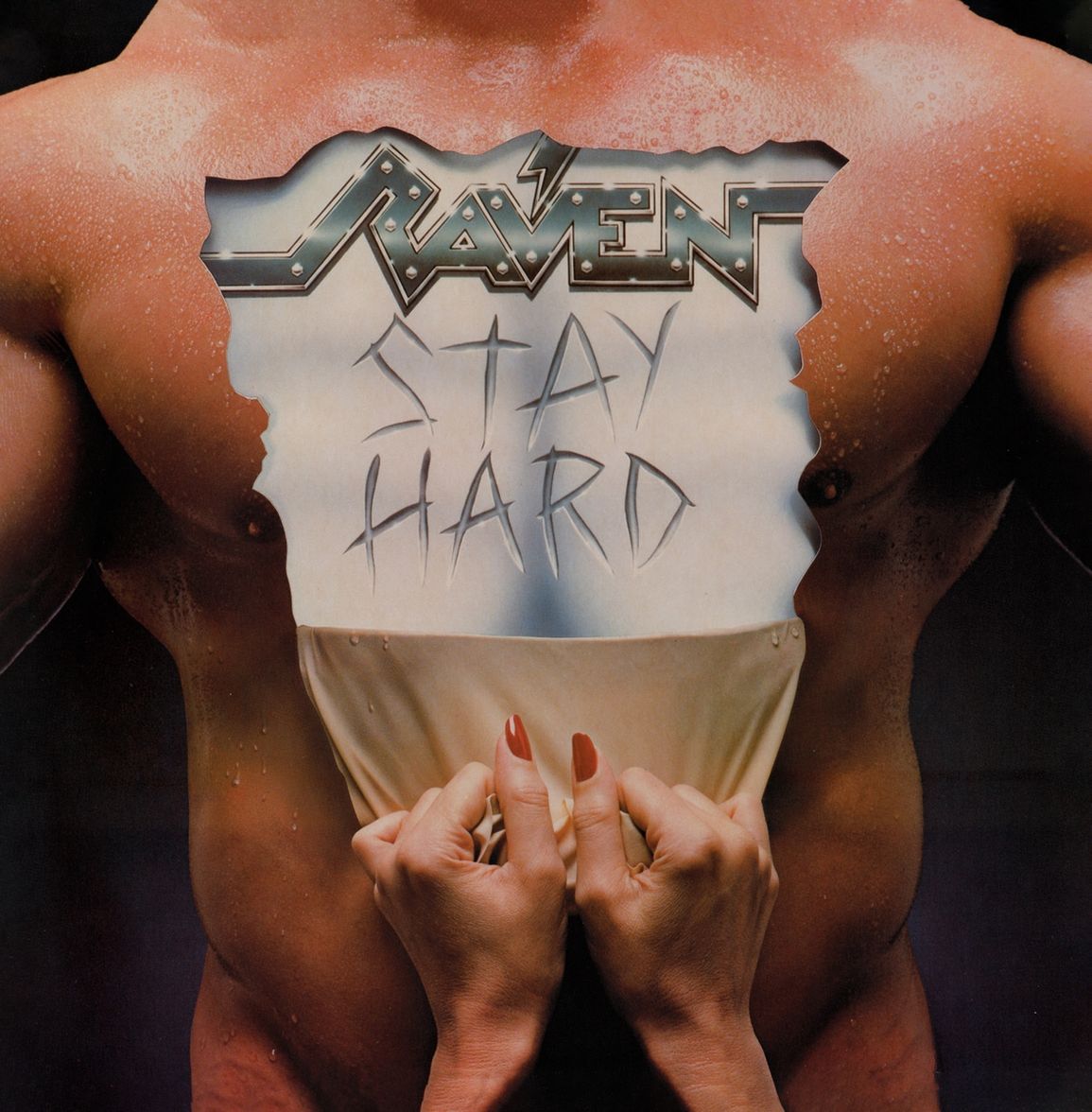 Raven | Stay Hard | CD front cover