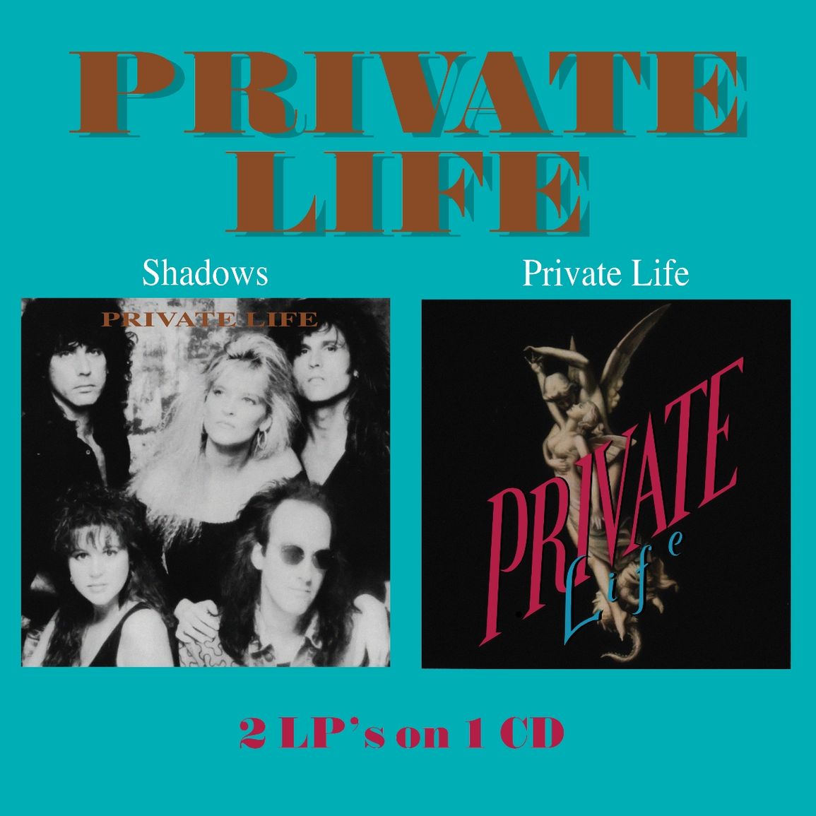 Private Life | Shadows/ Private Life | CD front cover