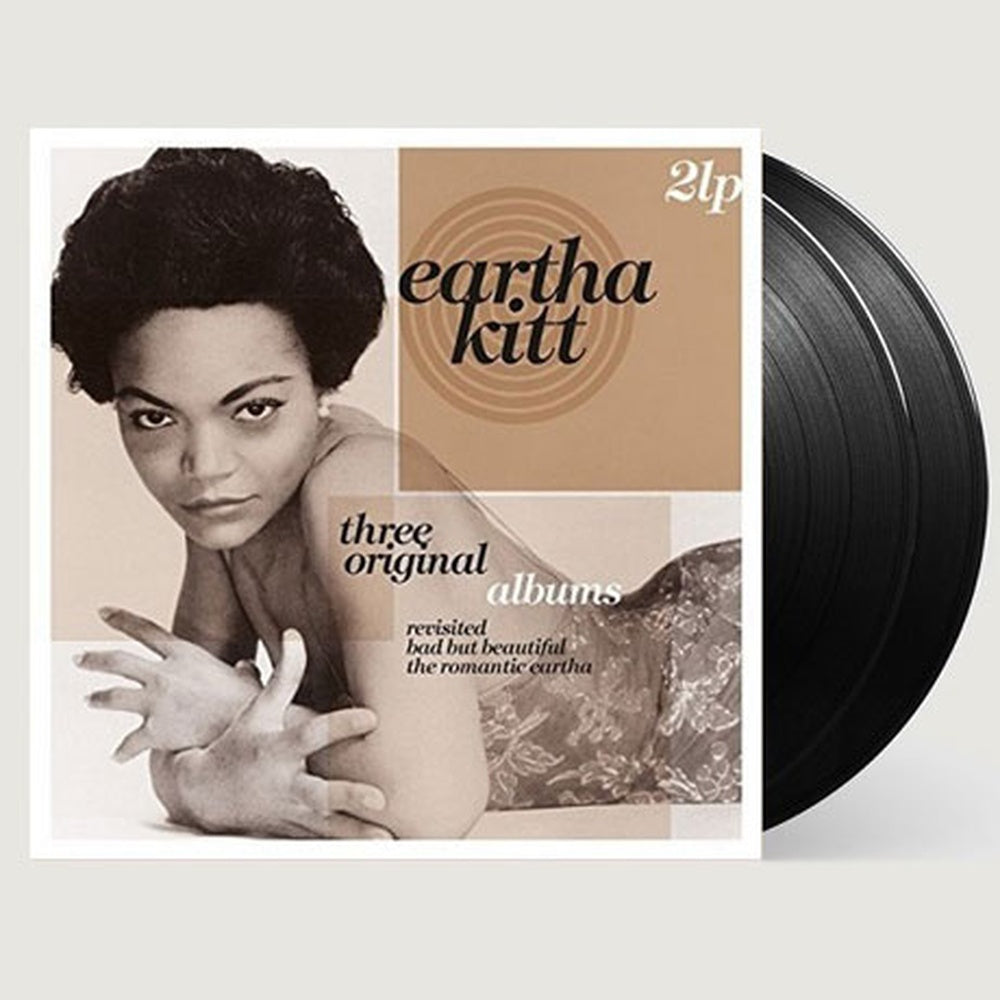 Eartha Kitt | Three Original Albums | 2LP front cover