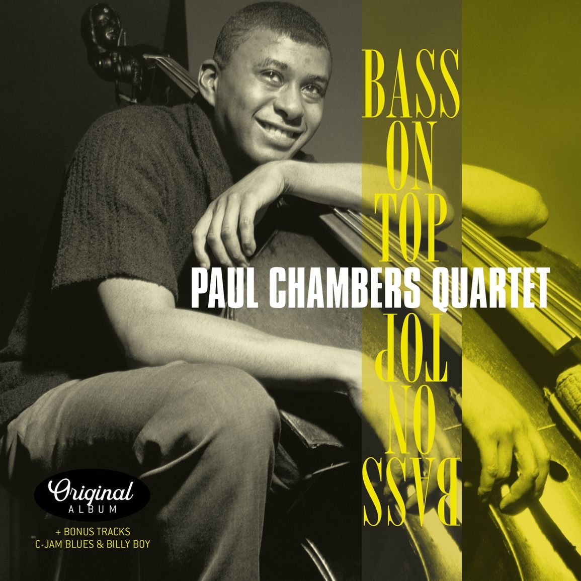 Paul Chambers Quartet | Bass On Top | 1LP front cover