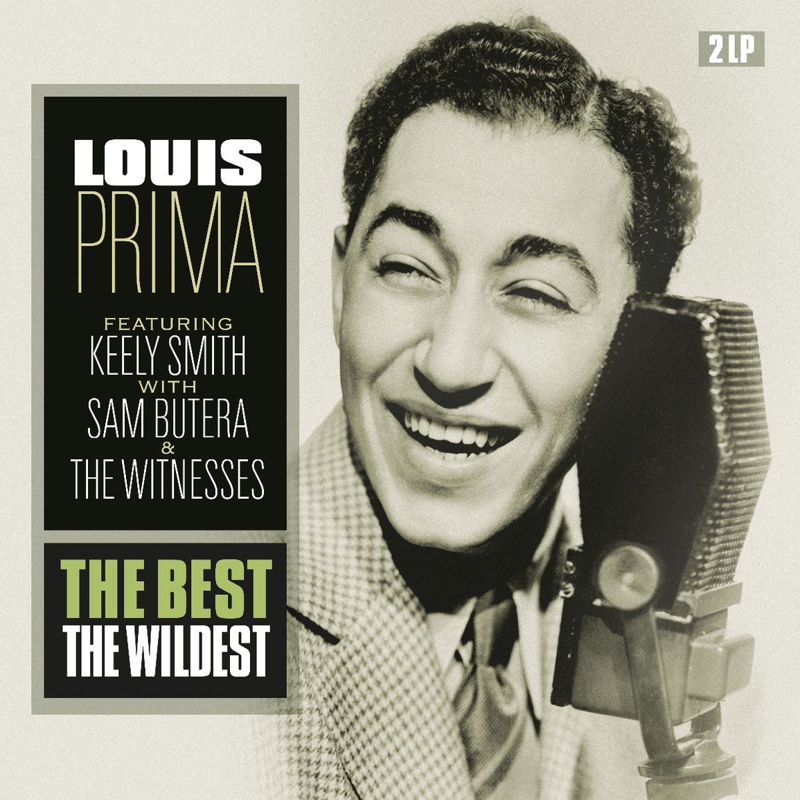 Prima, Louis | Best: The Wildest | 2LP Coloured Vinyl front cover