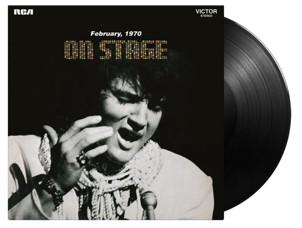 Presley, Elvis | On Stage | 1LP Coloured Vinyl Black front cover