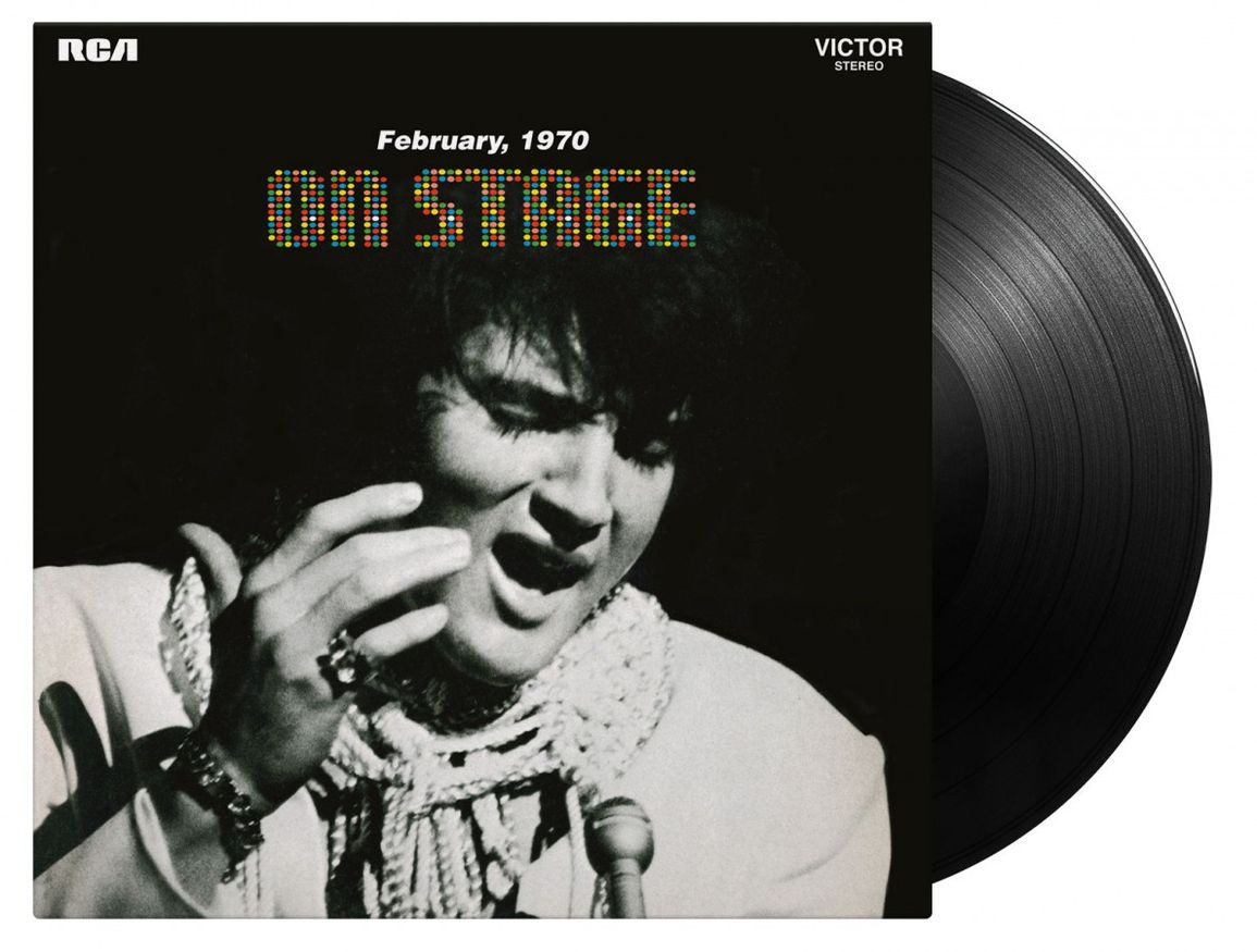 Presley, Elvis | On Stage | 1LP Coloured Vinyl Black front cover