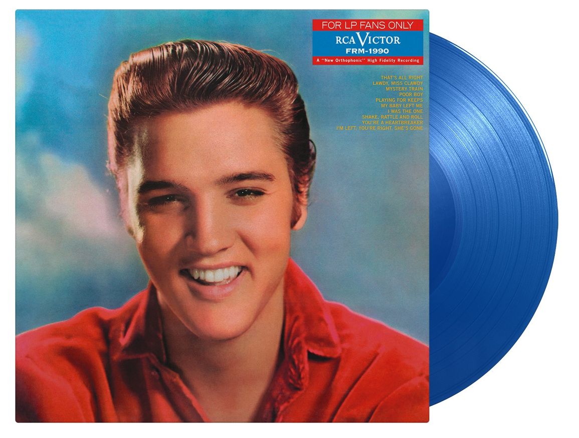 Presley, Elvis | For LP Fans Only | 1LP Coloured Vinyl front cover