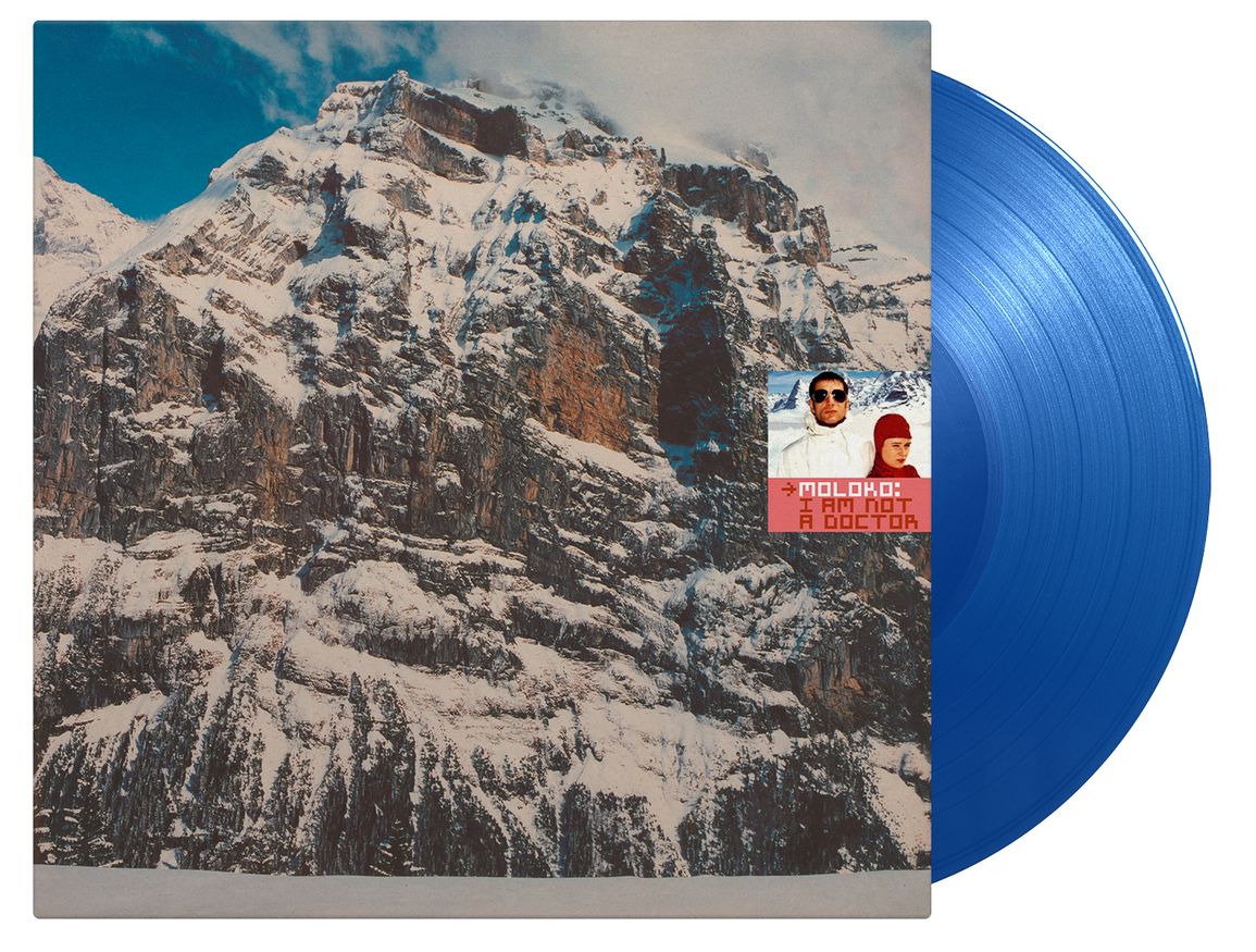 Moloko | I Am Not A Doctor | 2LP Coloured Vinyl Translucent Blue front cover