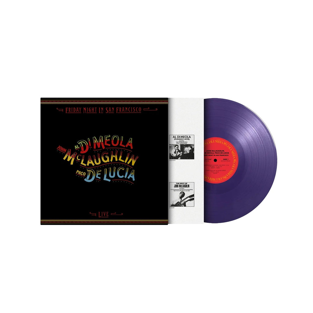 Al Di Meola, John McLaughlin & Paco de Lucía | Friday Night in San Francisco | 1LP Coloured Vinyl Purple
