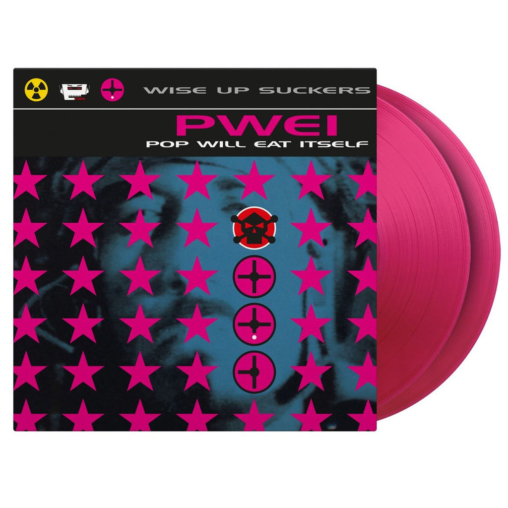Pop Will Eat Itself | Wise Up Suckers | 2LP Coloured Vinyl front cover