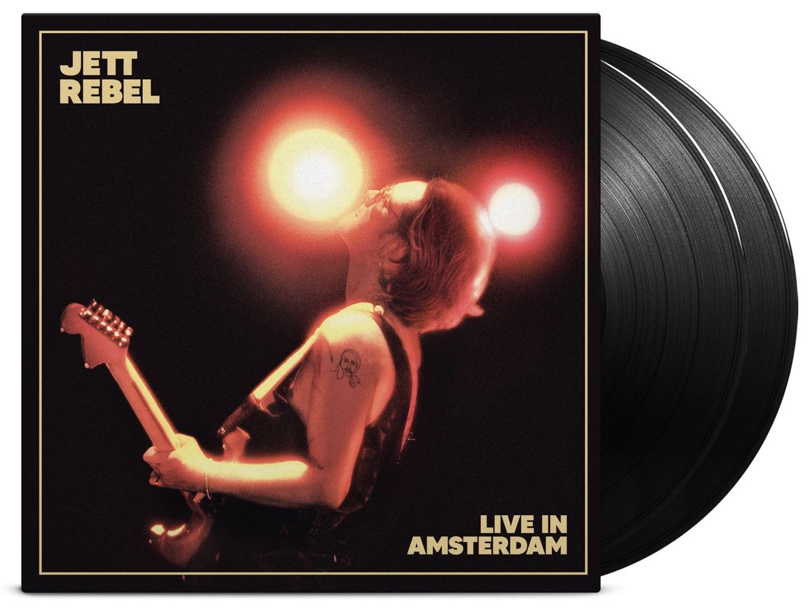 Rebel, Jett | Live In Amsterdam | 2LP Coloured Vinyl Black front cover