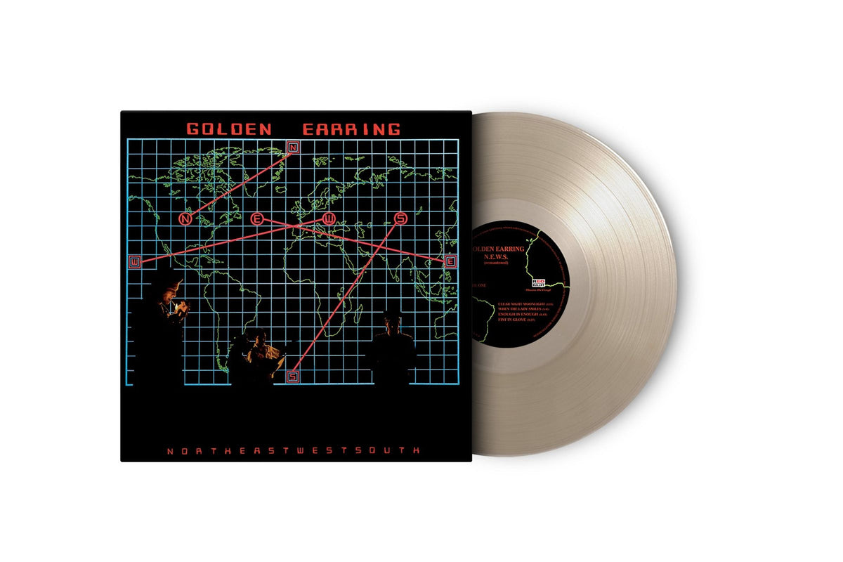 Golden Earring | N.E.W.S. =Remastered= | 1LP Coloured Vinyl front cover