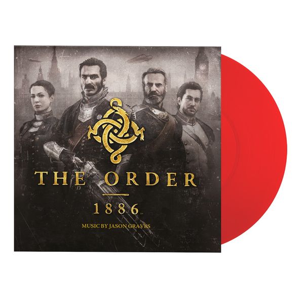 OST (Official Soundtrack) | Order:1886 (Jason Graves) | 1LP Coloured Vinyl Red front cover