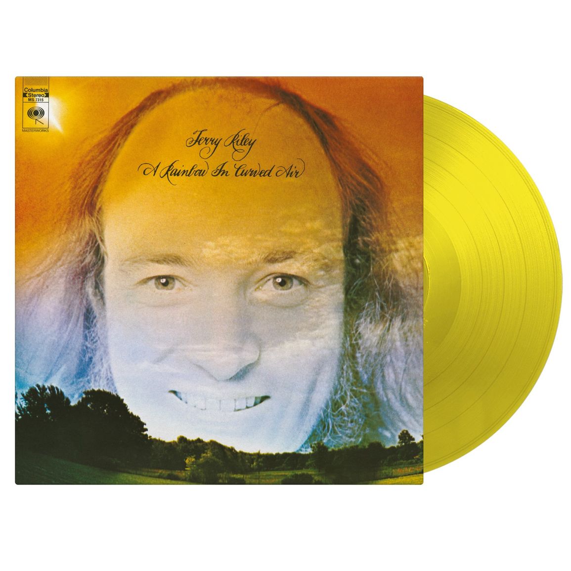 Riley, Terry | A Rainbow In Curved Air | 1LP Coloured Vinyl Yellow front cover
