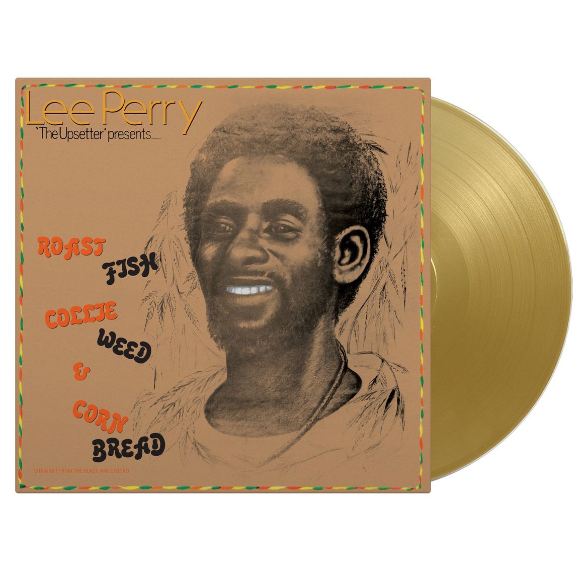 Perry, Lee | Roast Fish Collie Weed and Cornbread | 1LP Coloured Vinyl Gold front cover