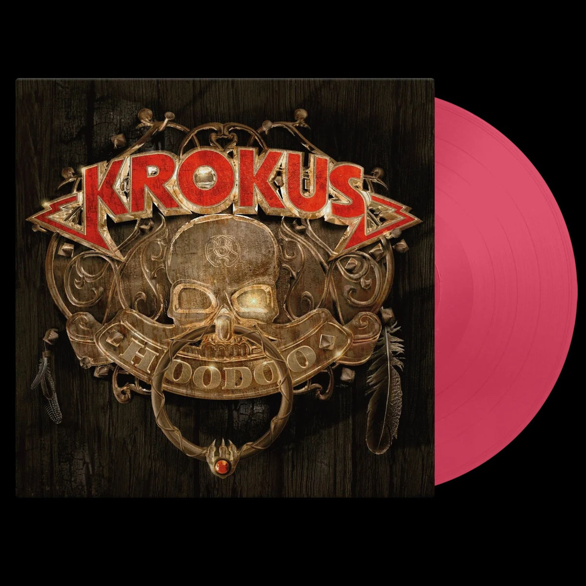 Krokus | Hoodoo | LP COLOURED VINYL RED front cover