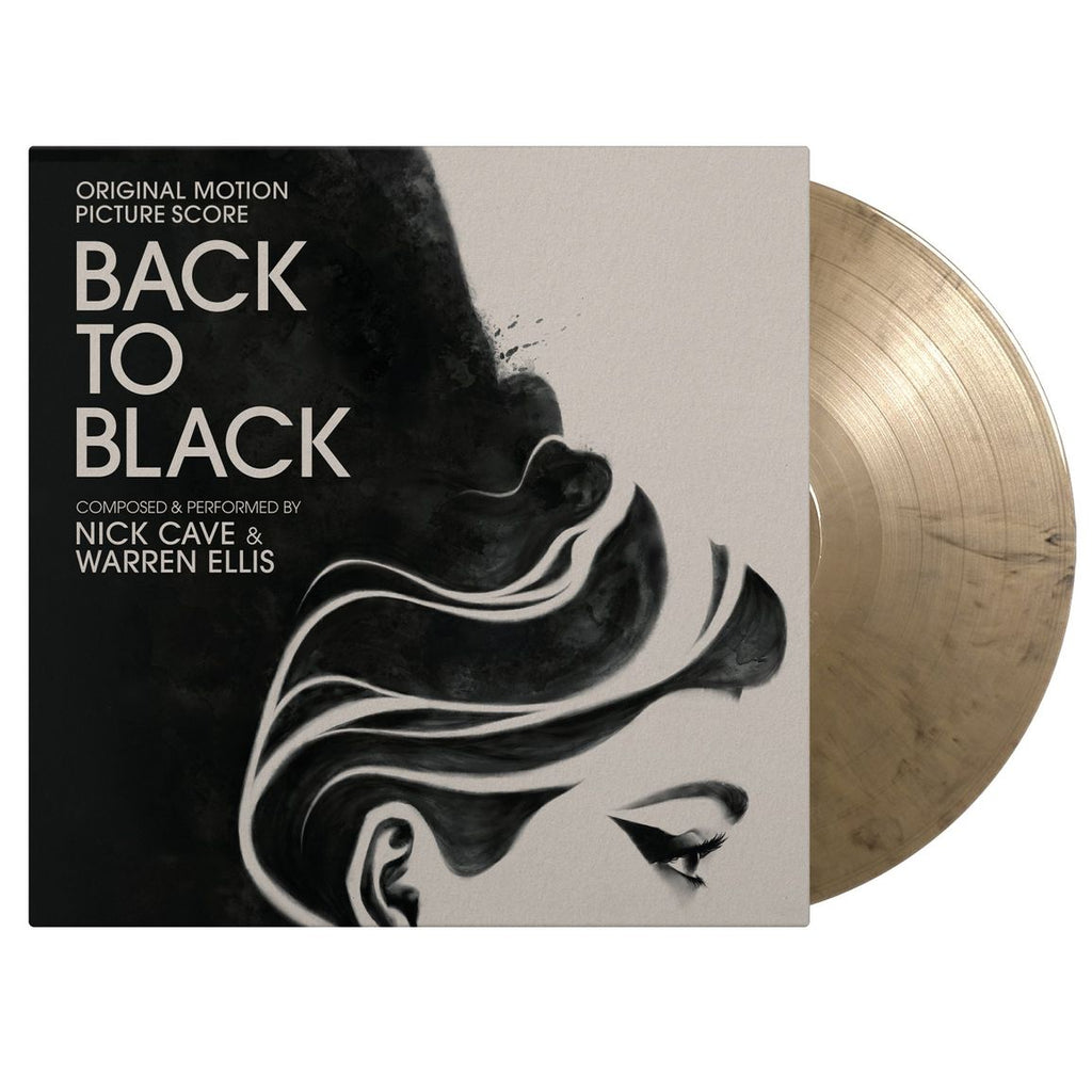 OST (Official Soundtrack) | Back To Black | 1LP Coloured Vinyl Gold & Black front cover