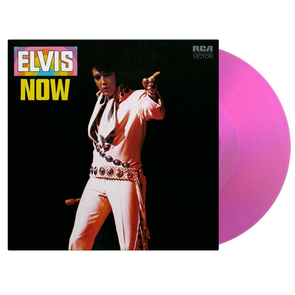 Presley, Elvis | Elvis Now | 1LP Coloured Vinyl Magenta front cover