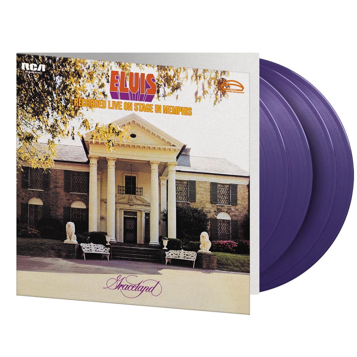Presley, Elvis | Recorded Live On Stage In Memphis | 4LP front cover