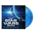OST (Official Soundtrack) | Music From The Star Wars Saga | 2LP Coloured Vinyl Blue front cover