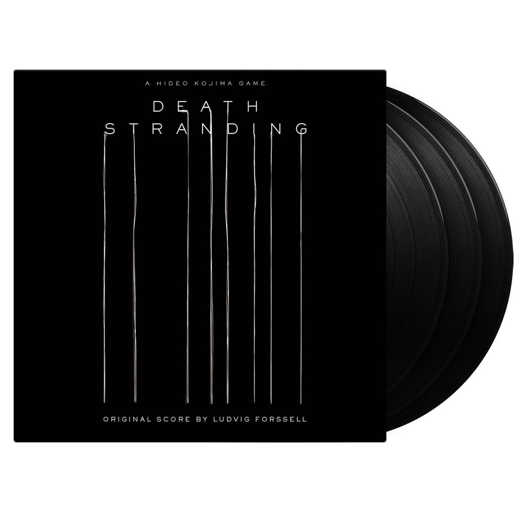 OST (Official Soundtrack) | Death Stranding Original Score | 3LP Coloured Vinyl Black front cover