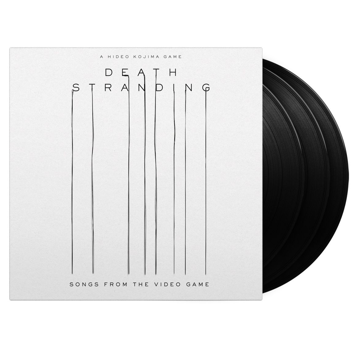 OST (Official Soundtrack) | Death Stranding Songs From Video Game | 3LP Coloured Vinyl Black front cover