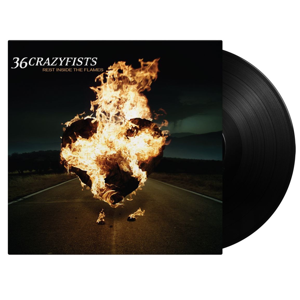 36 Crazyfists | Rest Inside The Flames | 1LP Coloured Vinyl Black