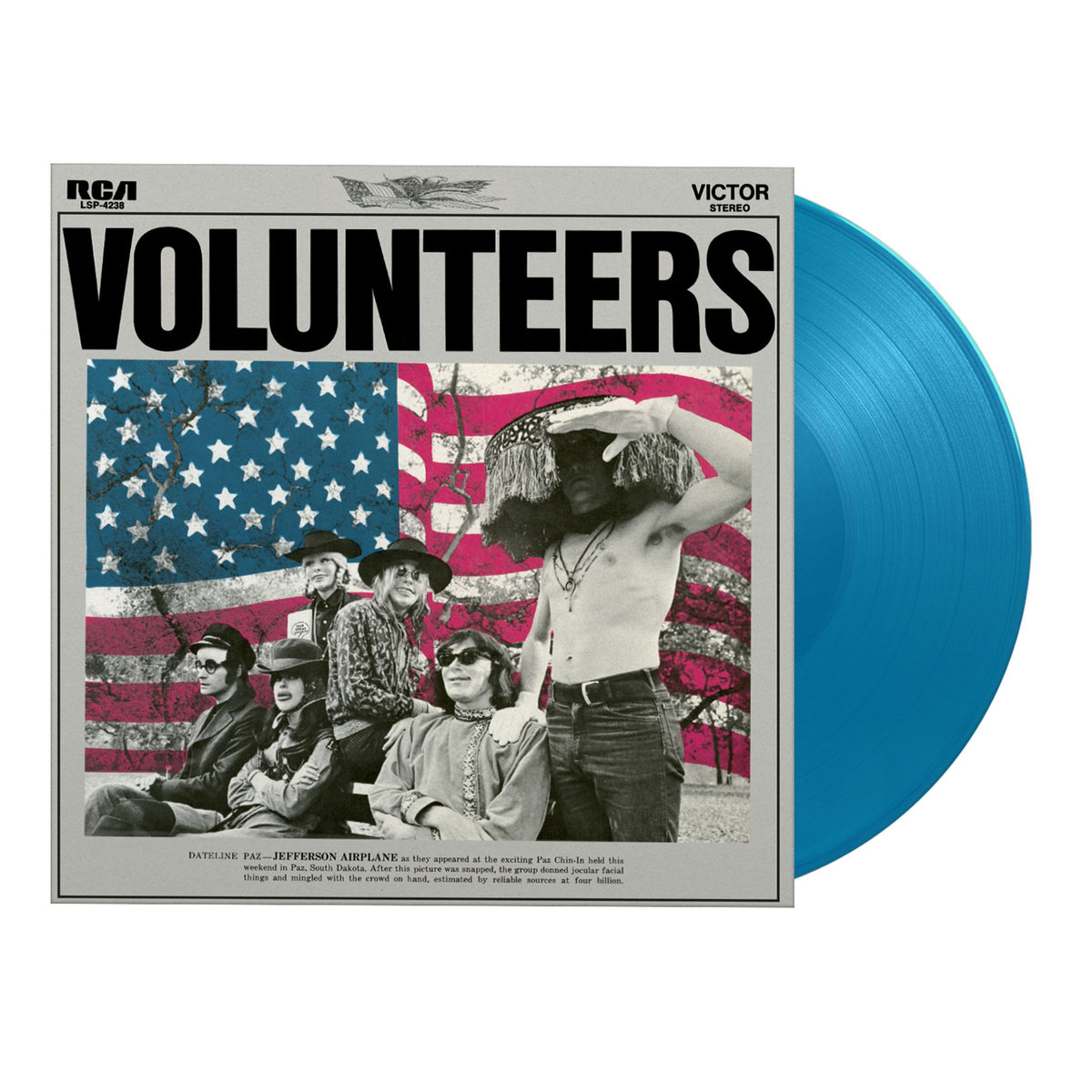 Jefferson Airplane | Volunteers | 1LP Coloured Vinyl front cover