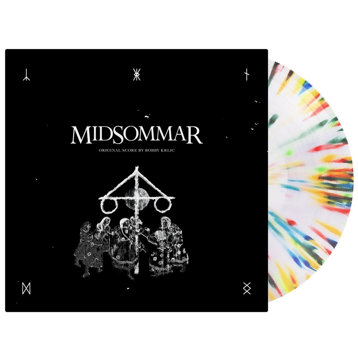 OST (Official Soundtrack) | Midsommar | 1LP Coloured Vinyl Splattered front cover